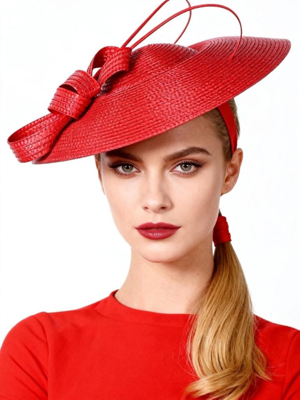 Chic Vintage Pillbox Hat for Women | Straw Fedora with Wide Brim | Derby